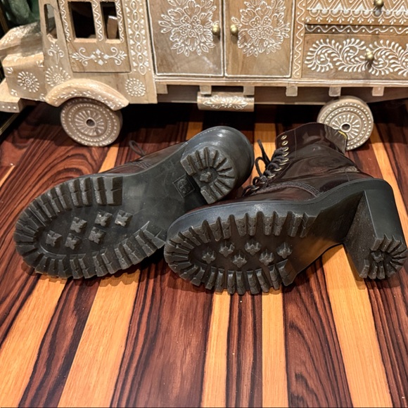 Dr. Martens Kendra Arcadia Leather Heeled Boots Size 5 - Picture 4 of 9